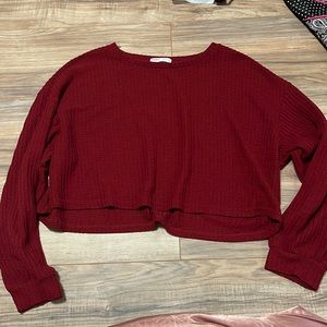 cropped sweater